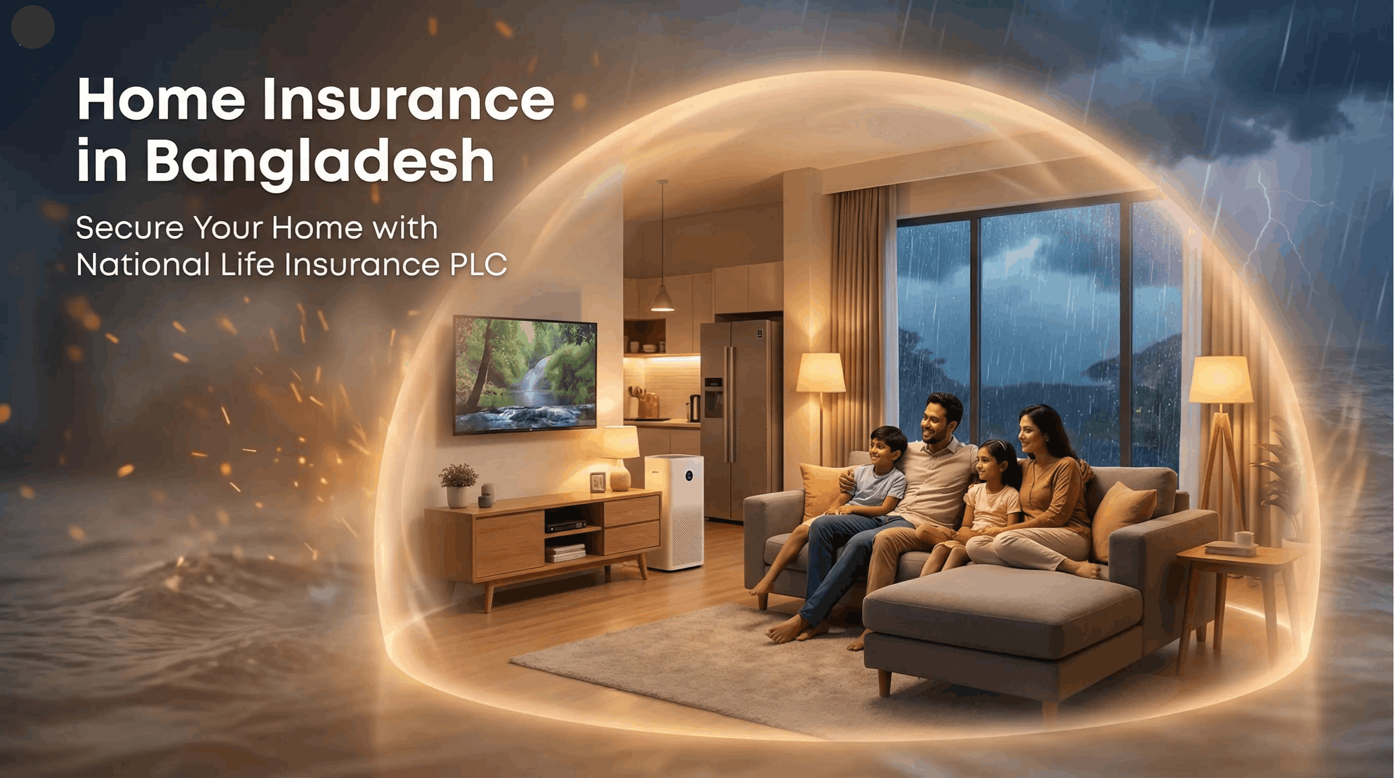 Home Insurance in Bangladesh | Secure Your Home with National Life Insurance PLC